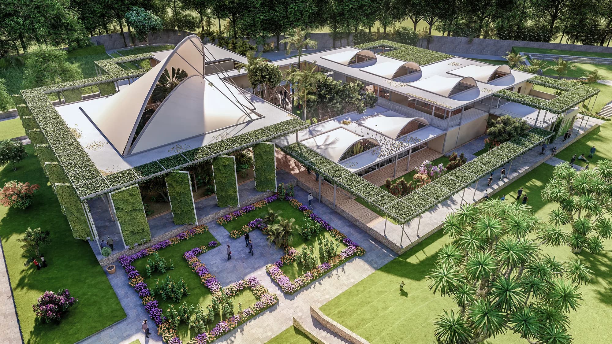 Sunder Nursery Garden House by AGNAA